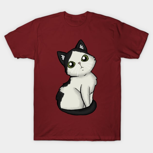 Stray Kitties Oreo02 T-Shirt by zacksmithart